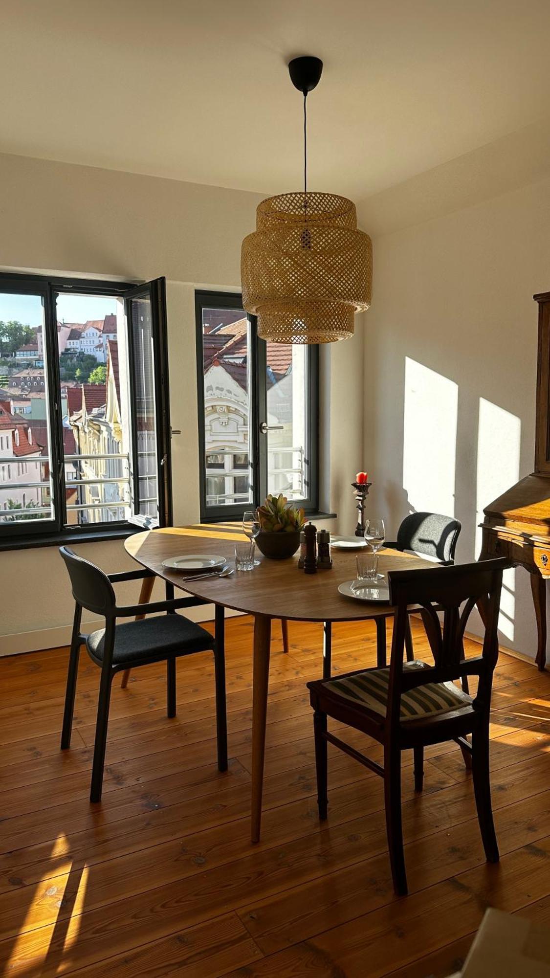 Ruhige-Moderne Wohnung Mit Burgblick Meissen Extérieur photo